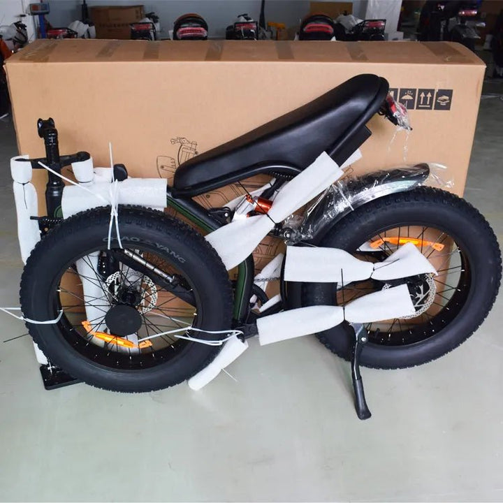 Evicbike K6 Electric adventure bike wholesale,ebike DTC OEM ODM Fat tire 20"4" - Evicbike